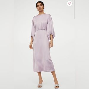 Lavender Long Sleeve Dress
